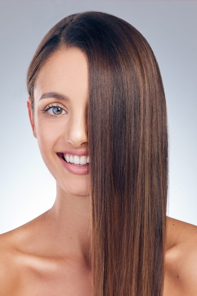 Frizz-free hair is amazing